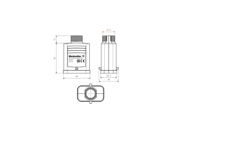 HDC HQP TOLU 1PG16 VE100
