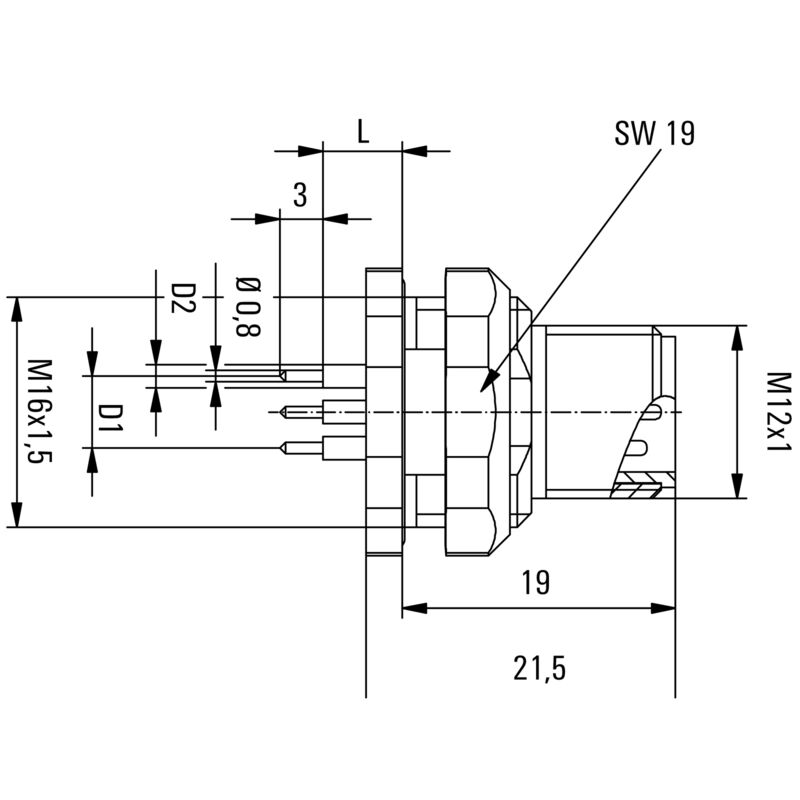 SAIE-M12S-4-H5.5TL-M16