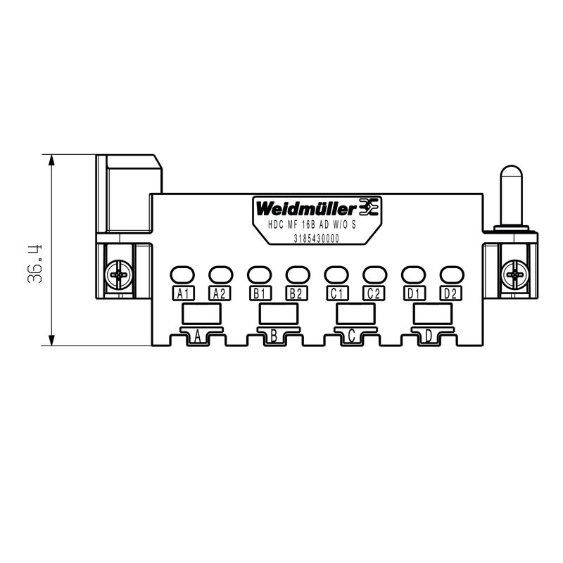HDC MF 16B AD W/O S