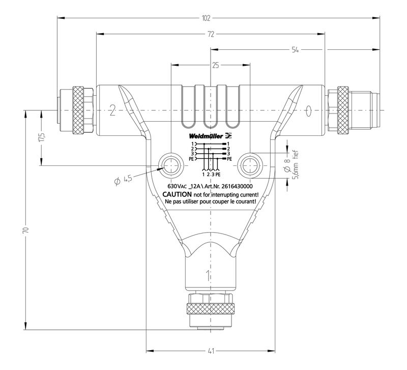 接插件 SAI-T-M12-S