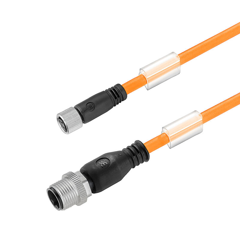 M12 male - M8 socket