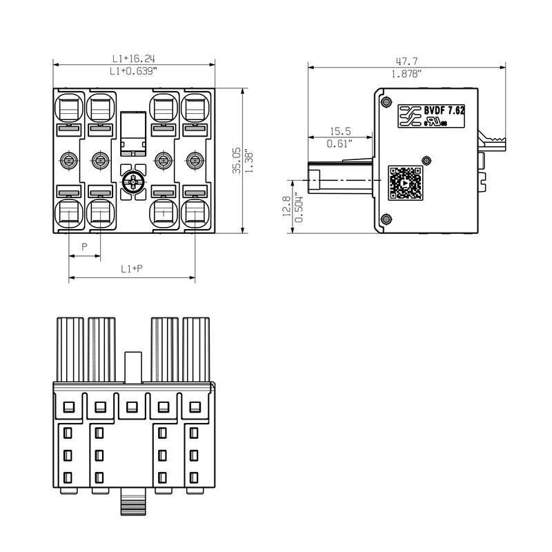 BVDF 7.62HP/03/180MSF3 SN BK BX
