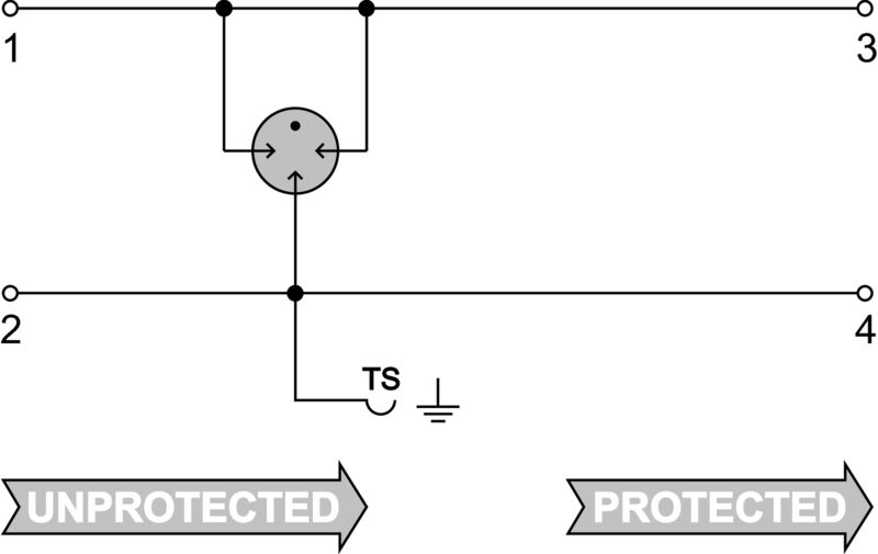VSSC4 GDT 24VAC/DC 20KA