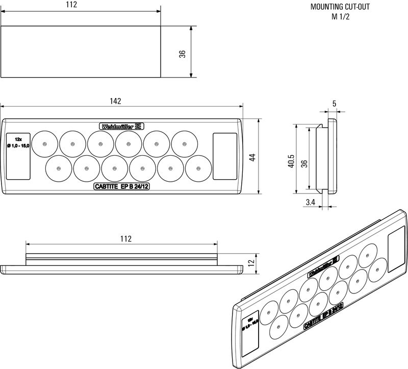 CABTITE EP B 24/12 GY
