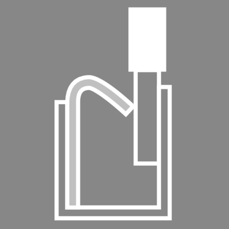 Female plug, PUSH IN spring connection