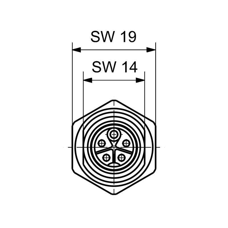 SAI-WDF-M12-5P-K-COD-M16