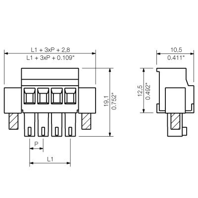 BCZ 3.81/13/90F SN OR BX