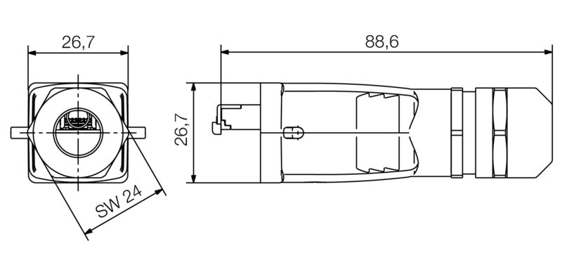 IE-PS-V05M-RJ45-FH-B