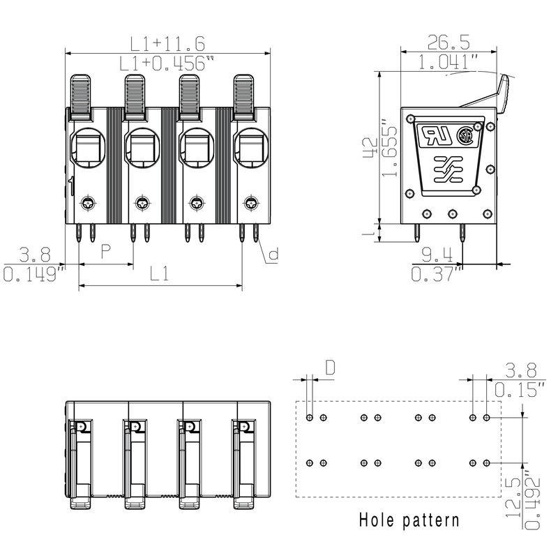 LUF 15.00/04/90 5.0SN BK BX