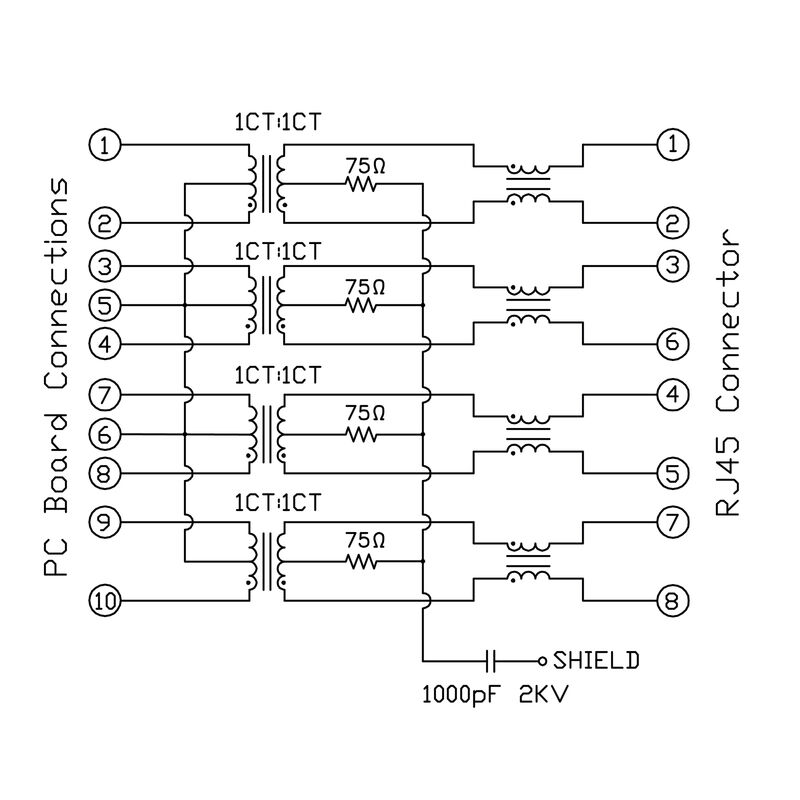 RJ45G1 R12D 3.2N4YG/YG RL