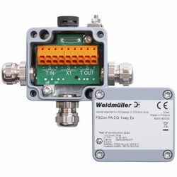 Profibus PA Ex for hazardous areas