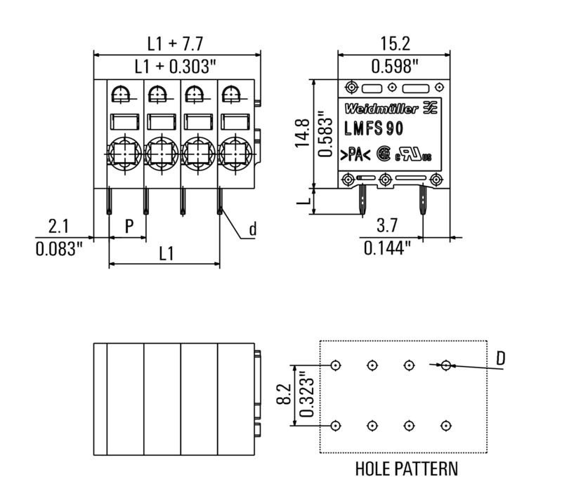 LMFS 5.00/08/90 3.5SN OR BX