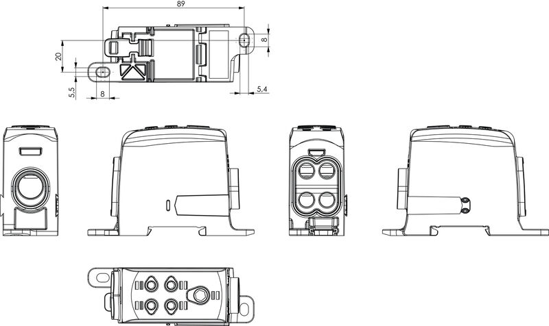 WPD 111 1X95/4X35 GY