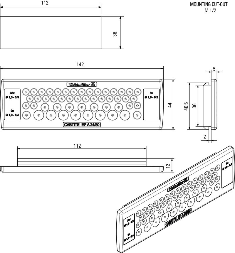 CABTITE EP A 24/50 GY