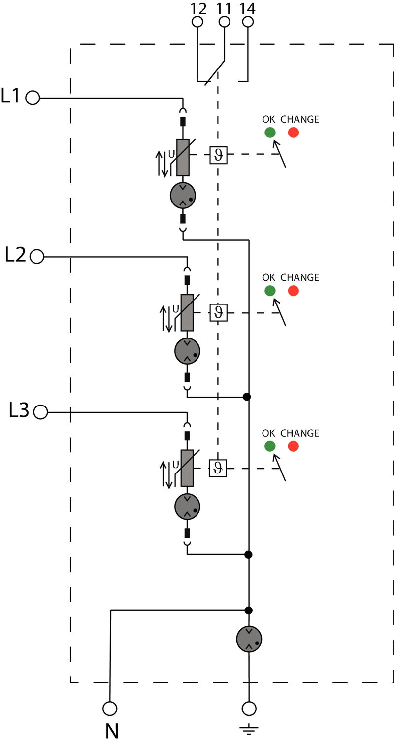 VPU AC I BS60 3+1 R 300/12.5 LCF