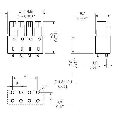 BCL-SMT 3.81/04/180 1.5SN BK BX