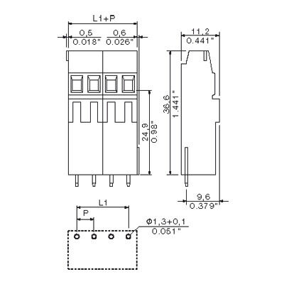 LM1H 5.08/03/90 3.5SN OR BX