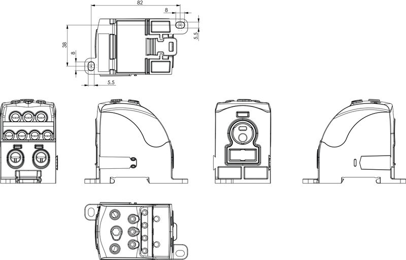 WPD 108 1X120/2X35+3X25+4X16 BL