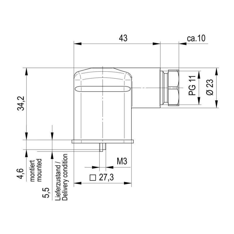 SAIB-VSA-4P/230/11-H/OB