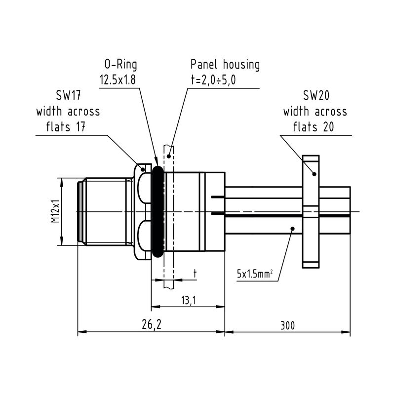 SAIE-M12SL-0.3VFM16-1.5
