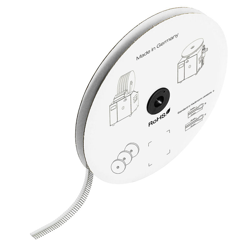 滚轮上的连锁管状端头