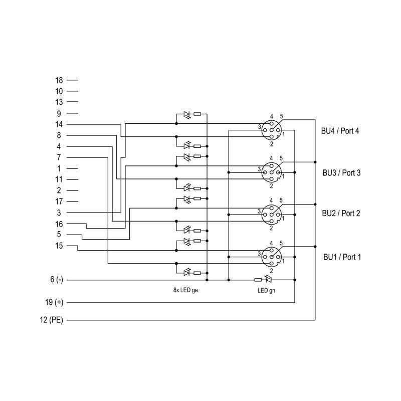 SAI-04D-VP3V-5A-P12L-PNP