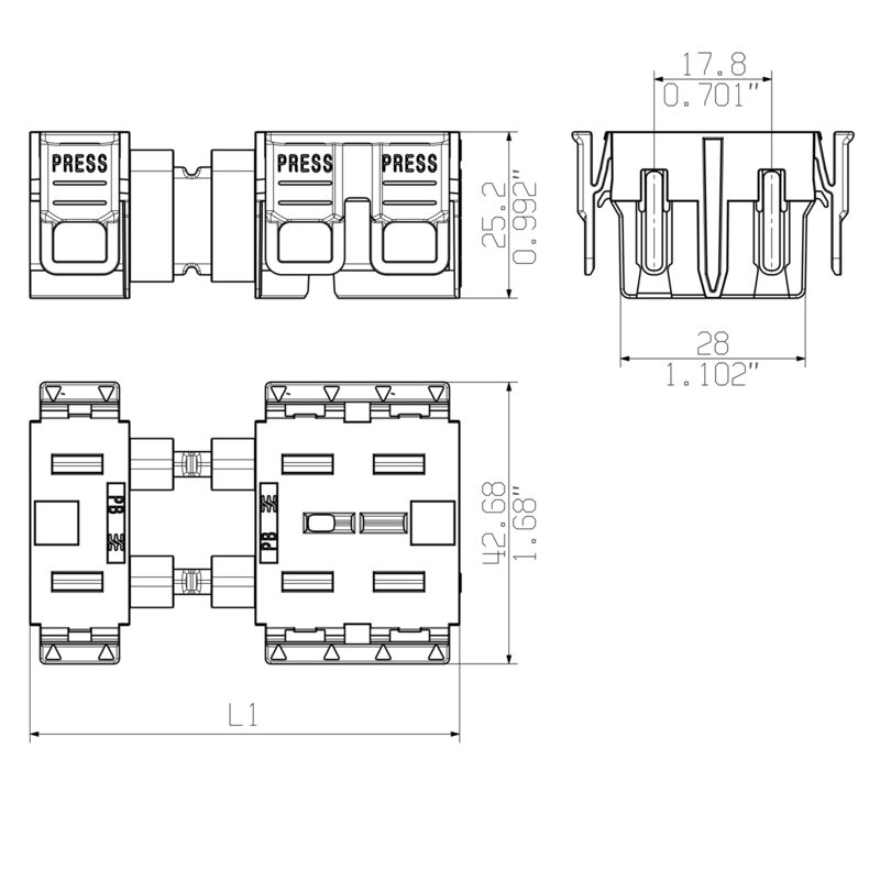 PB-FEED 160 50/02RF AG BK BX