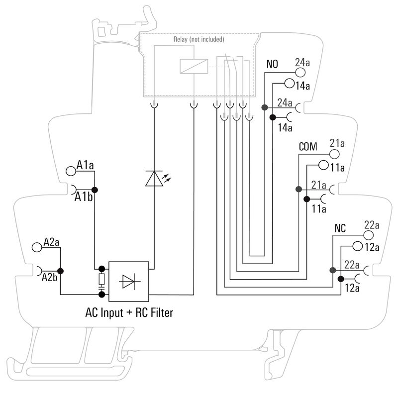 TRZ 230VAC RC 2CO EMPTY