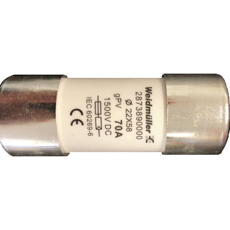 FUSE WSFL 22X58 70A 1K5V GPV
