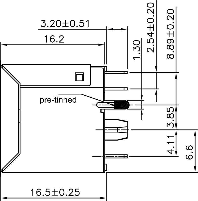 RJ45C5 R1V 3.2N4G/Y RL