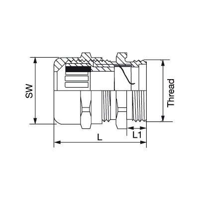 电缆接头VG M32 - MS 1/EMV