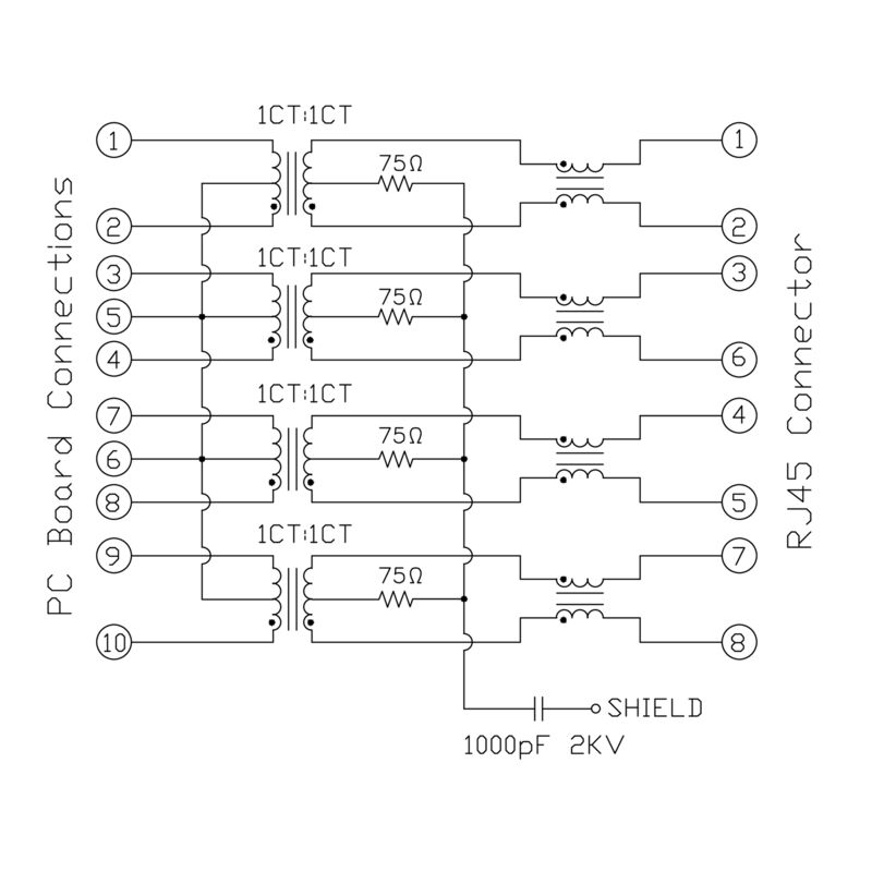 RJ45G1 R12D 3.2E4YG/YG RL