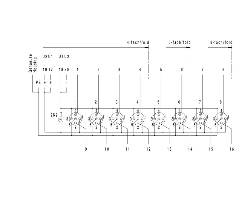 电子产品SAI-8-MMS 5P M12