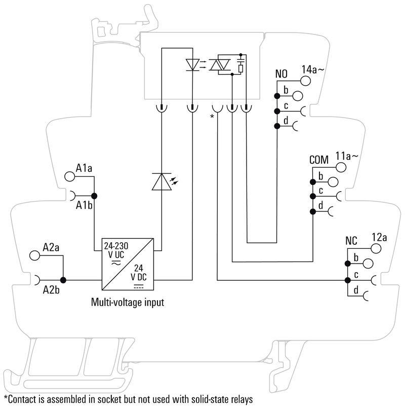 TOS 24-230VUC 230VAC1A