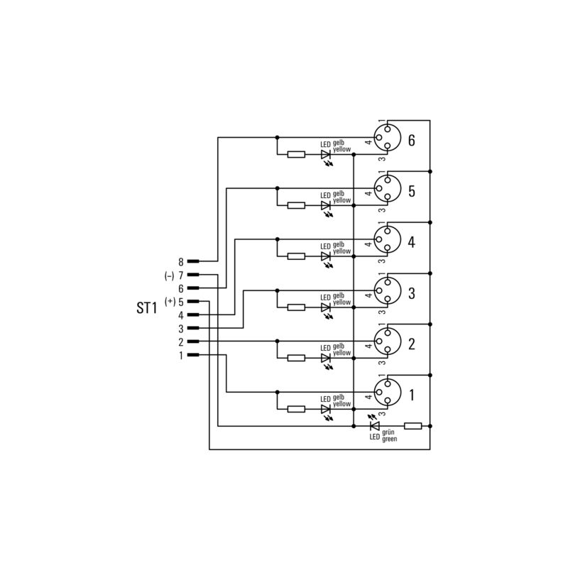 SAI-06L-VP12-3A-M08L-PNP