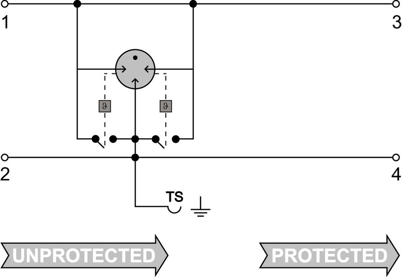 VSSC4 GDT 240VAC/DC20KA