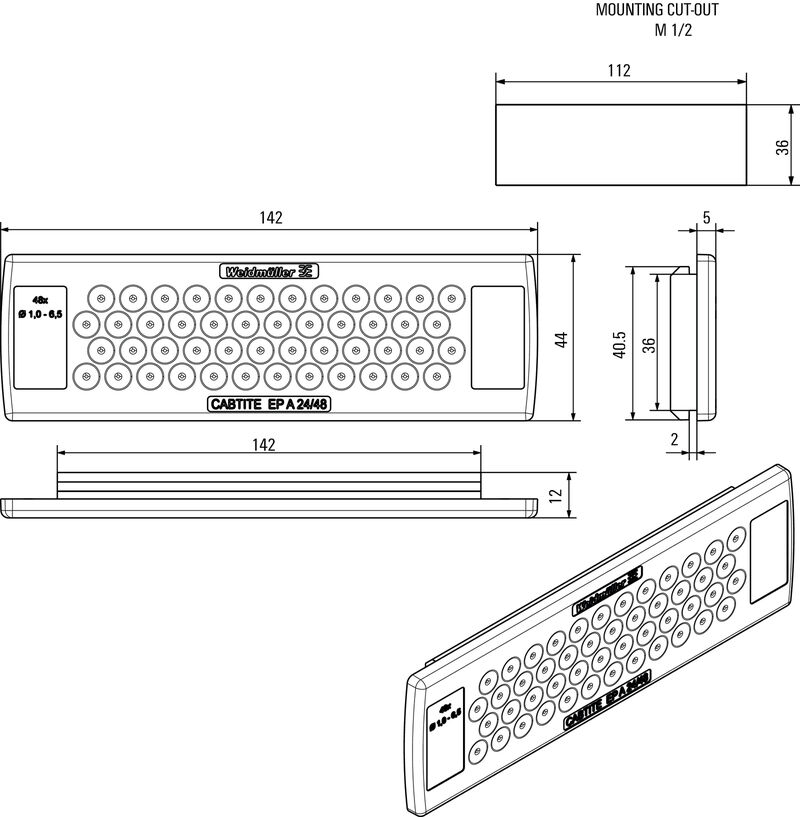 CABTITE EP A 24/48 GY