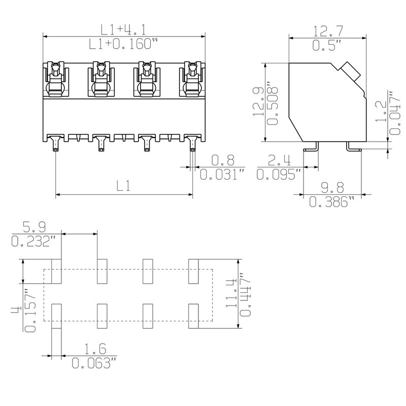 LSF-SMD 7.50/06/135 SN BK RL