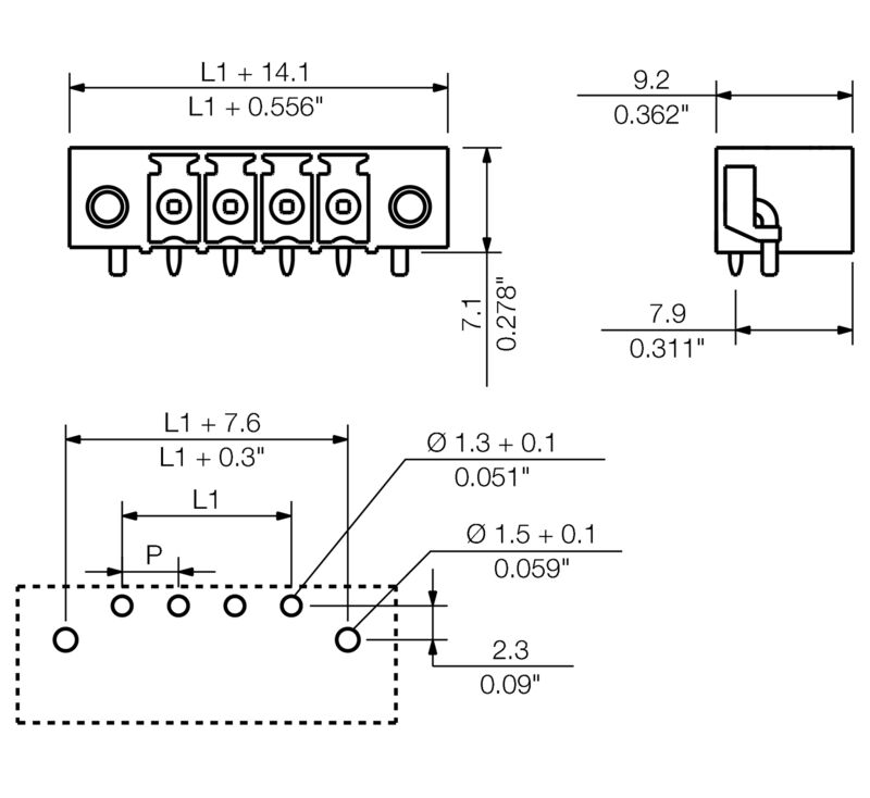 SC-SMT 3.81/02/90LF 1.5SN BK BX