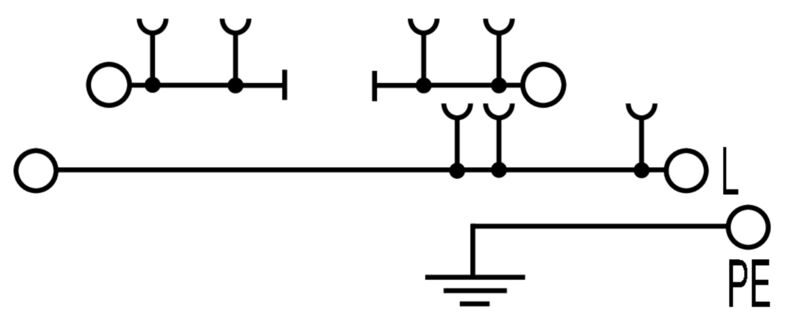 接线端子AITB 2.5 LDT-L-PE W/O DTLV