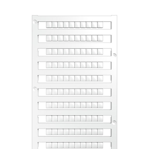 Terminal marking, Pitch in mm: 5.00, white