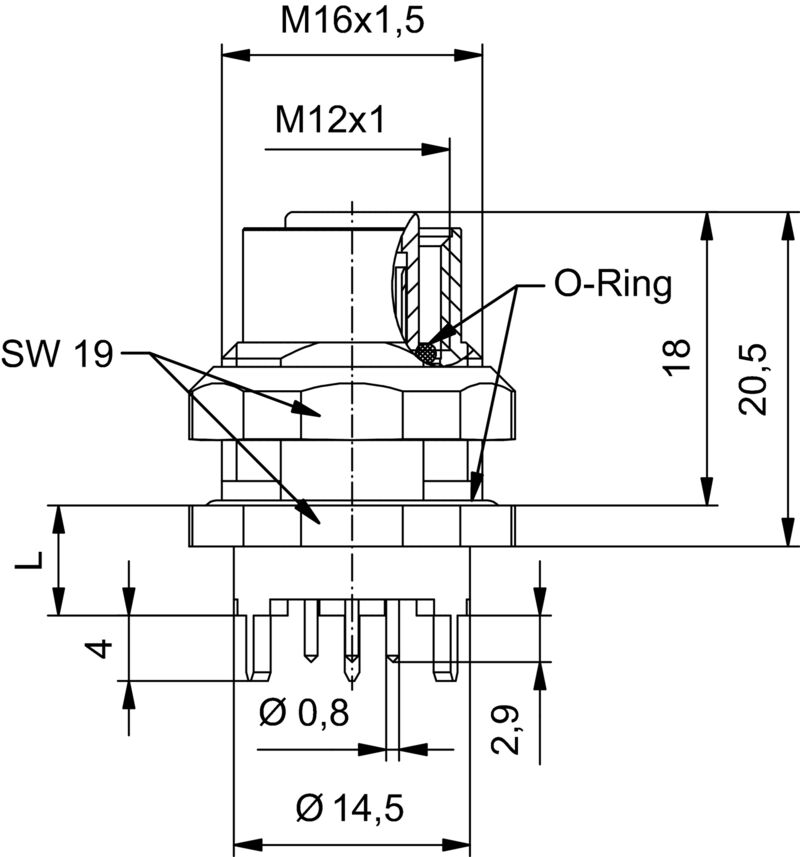 SAIE-M12B-5S-H6.75TL