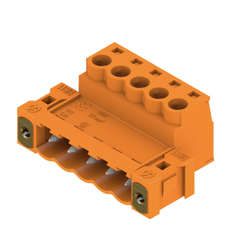 接插件SLS 5.08/05/180F SN OR BX