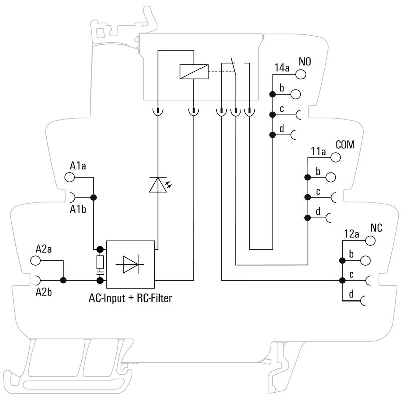 TRZ 120VAC RC 1CO 16A