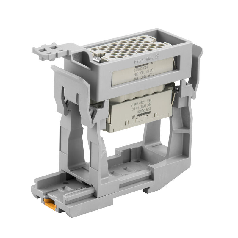 端子レール取り付けシステム