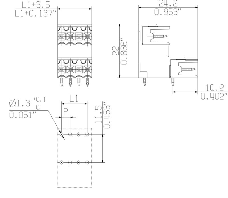 SLD 3.50V/16/90 3.2SN OR BX