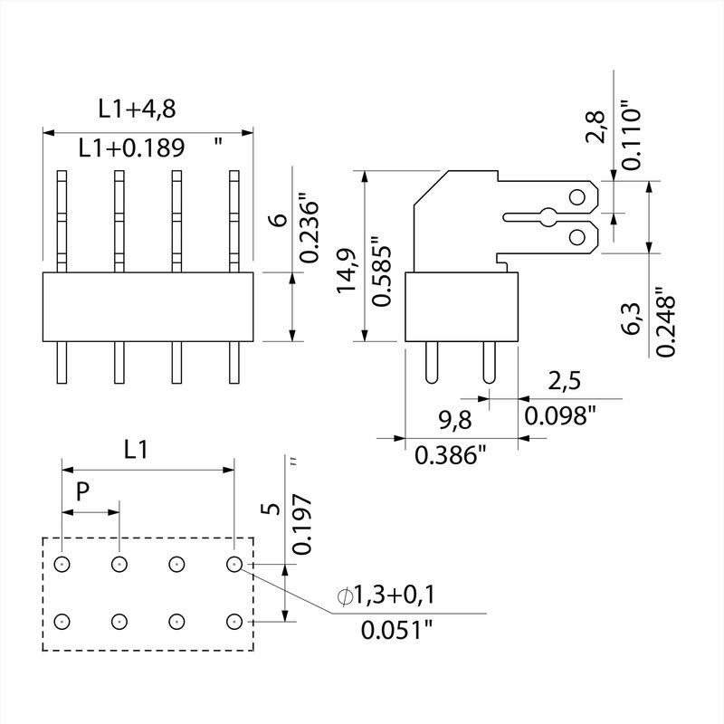 PCF 5.00/04/90 3.5SN OR BX