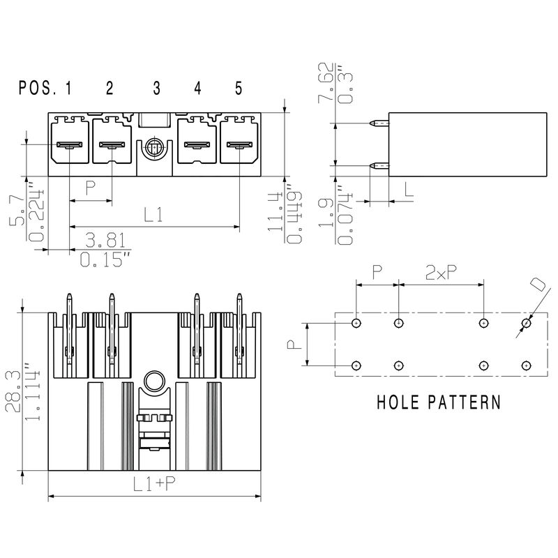 SV 7.62HP/06/180MF3 3.5SN BK BX