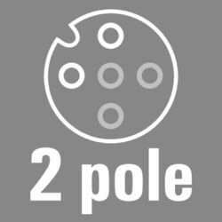 2-pole, A-coded