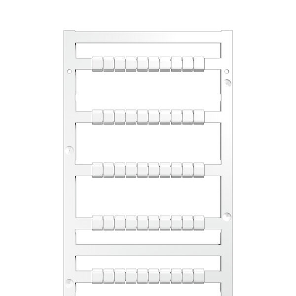 Terminal marking, Pitch in mm: 5.00, white